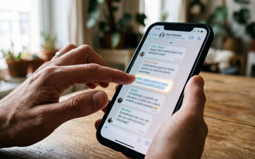 Le llega un mensaje de un amigo que dice «¿eres tú el de la foto?», usted le da clic por curiosidad, y sin darse cuenta acaba de entregarle su WhatsApp a un ladrón