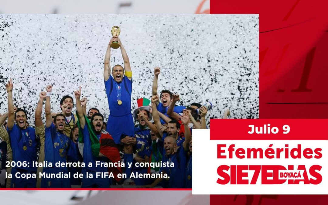 Un día como hoy | 9 de julio | #Efemerides7días