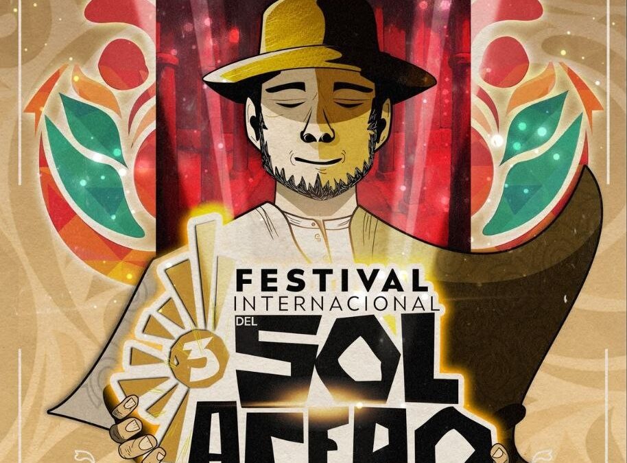 Este es el afiche oficial del Festival Internacional del Sol y del Acero de Sogamoso #Tolditos7Días