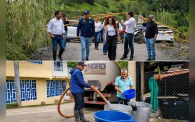 Las fuertes lluvias dejan más de mil familias afectadas y múltiples vías con emergencias en Boyacá