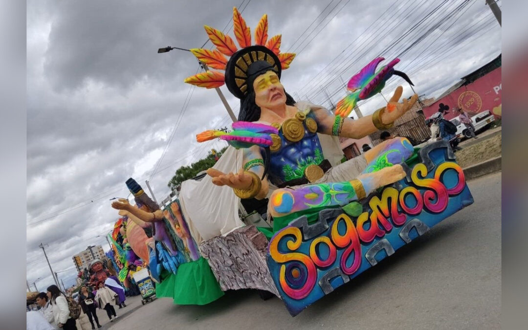 [Galería] Las imágenes del desfile de carrozas y comparsas de Sogamoso