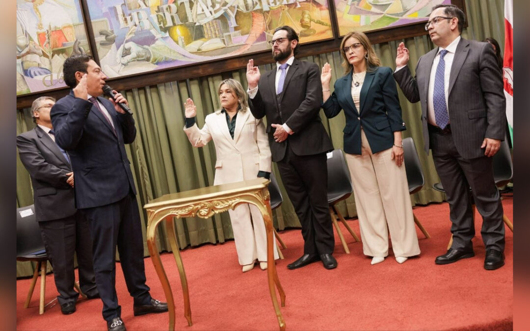 Se posesionaron cuatro magistrados de carrera del Tribunal Administrativo de Boyacá #Tolditos7Días