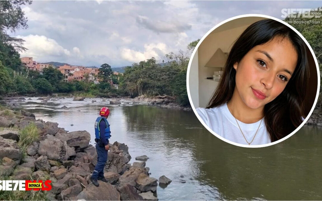 Continúa la búsqueda en Santander de la joven tunjana desaparecida en el río Suárez