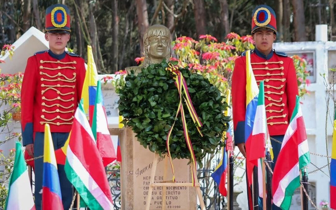 Tibasosa conmemoró los 207 años del fallecimiento del sargento Inocencio Chincá