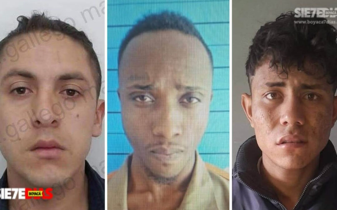 Autoridades continúan la búsqueda de tres fugados en Sogamoso