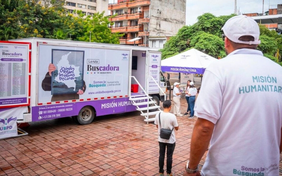 Esta semana, la Ruta Buscadora llega a la provincia de Occidente para buscar personas desaparecidas por el conflicto armado