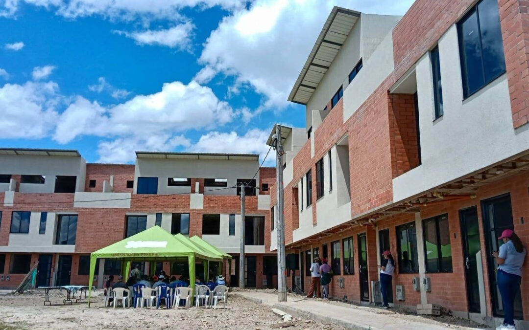 En Firavitoba inauguran proyecto de vivienda