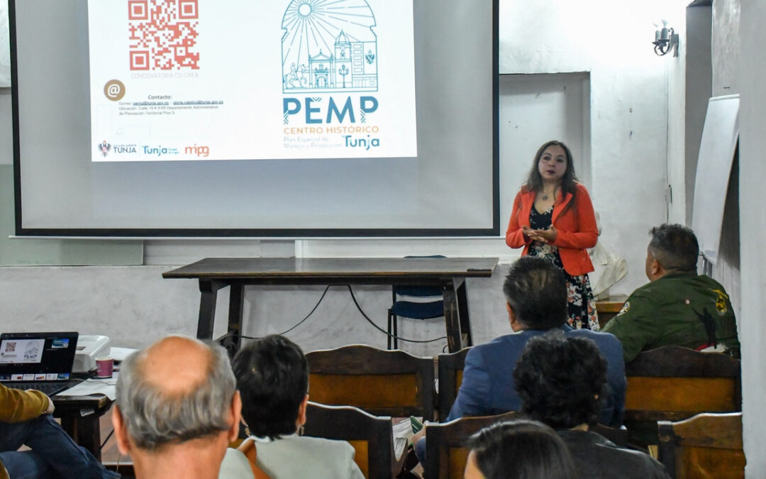 Tunja presentó la Guía Turística 2026, el estudio de caracterización y avances del PEMP