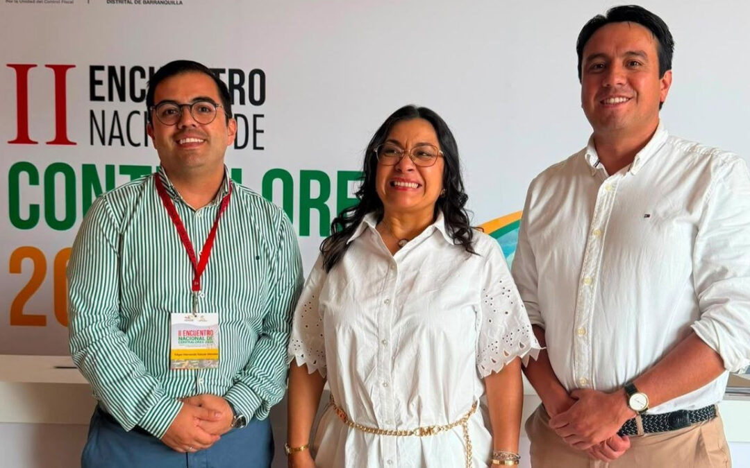 Tres boyacenses se destacan en el Encuentro Nacional de Contralores #Tolditos7Días