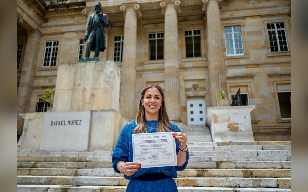 Exalcaldesa de Socha recibió su credencial de senadora de la República #Tolditos7Días