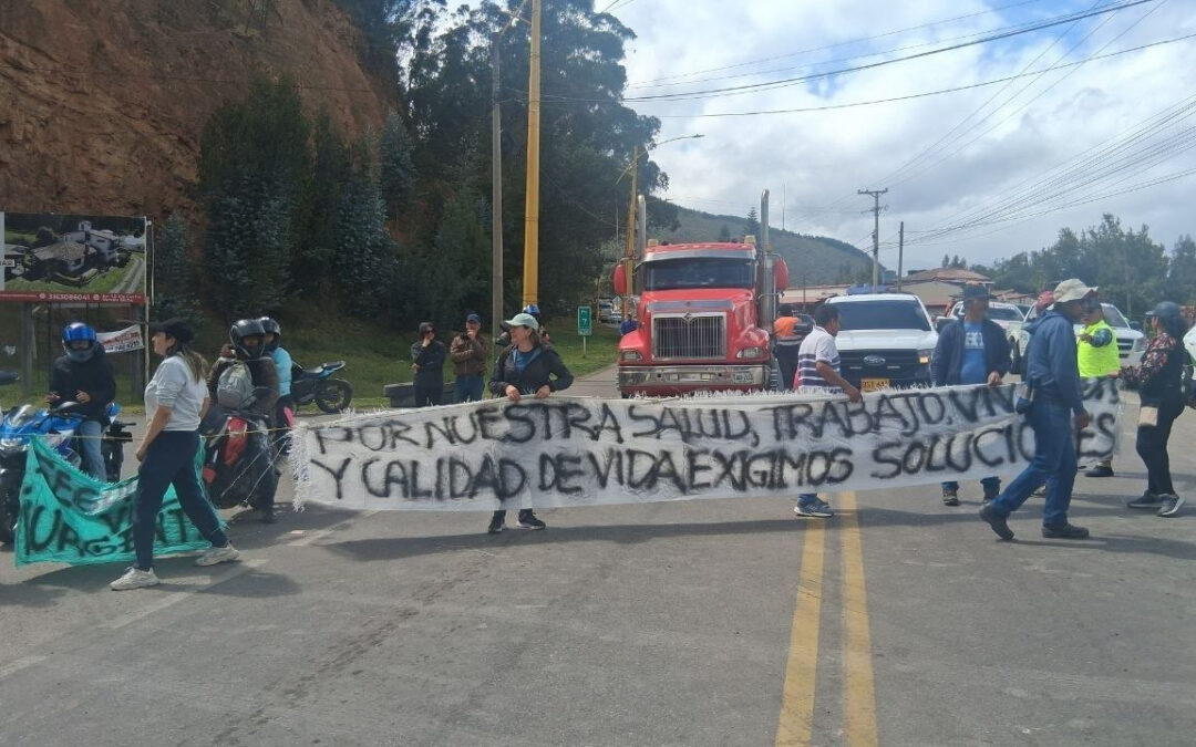 Se normaliza el paso por la vía Duitama-Nobsa