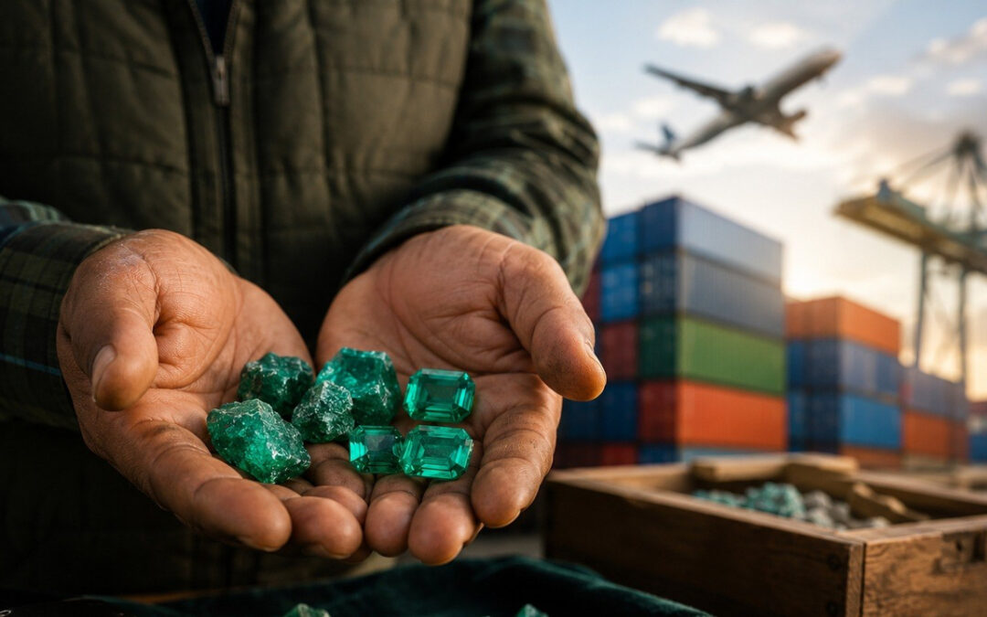 Más del 90 % de las exportaciones de Boyacá se concentran en el carbón y las esmeraldas