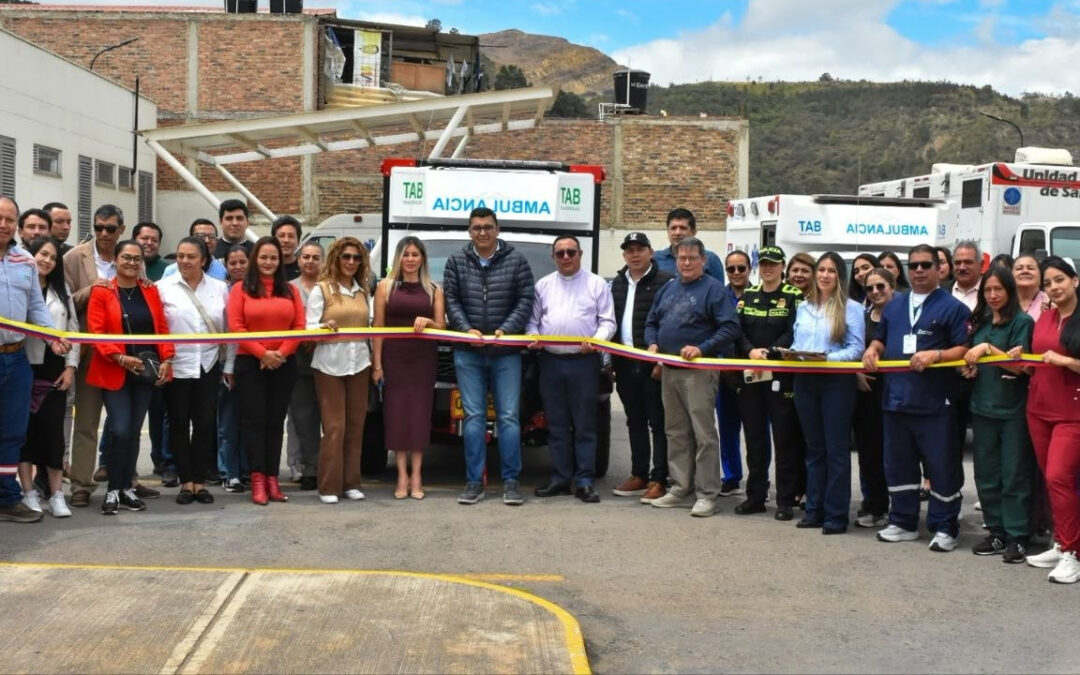 Nobsa fortalece su sistema de salud con nueva ambulancia y ampliación de servicios médicos