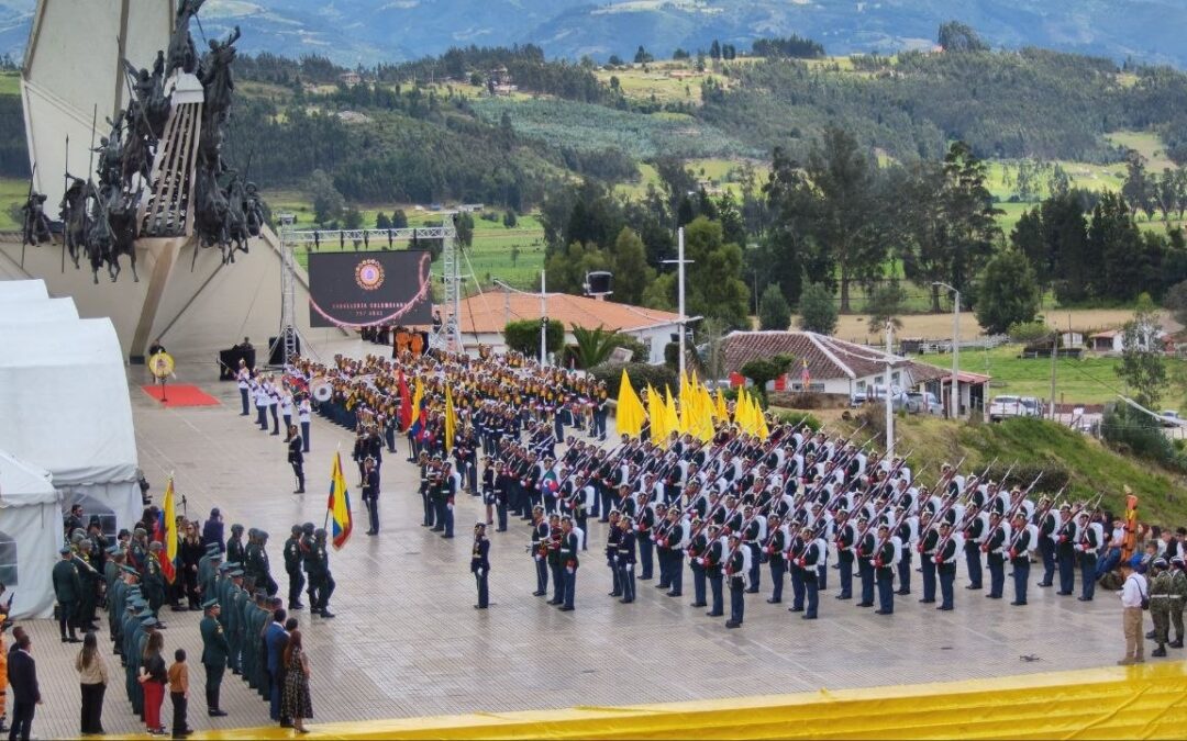 Así conmemoró el Ejército los 207 años de la Batalla del Pantano de Vargas y del Arma de Caballería