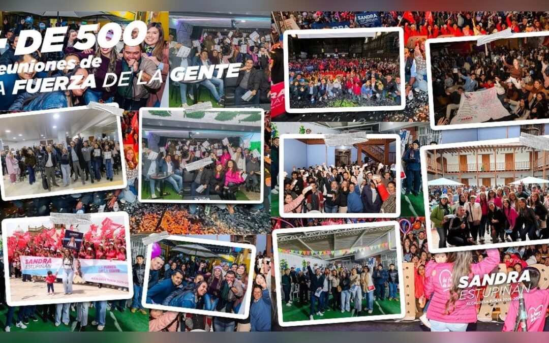 ‘Gracias, Tunja’: Sandra Estupiñán cerró su campaña con un mensaje de gratitud y optimismo