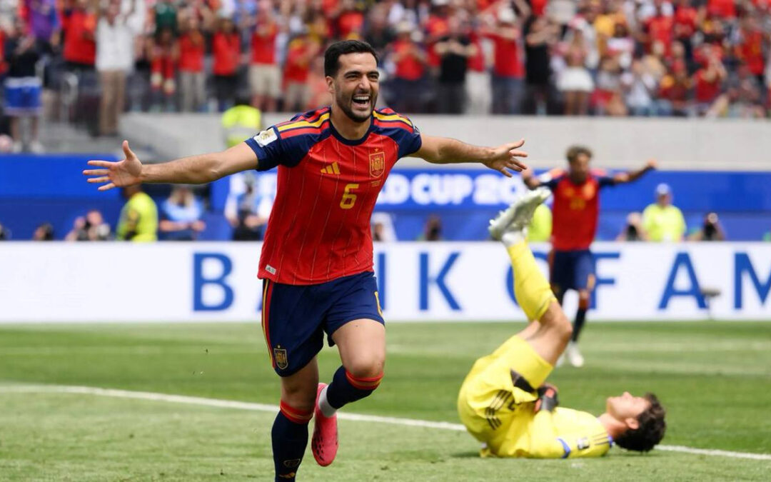 Merino volvió a aparecer y España jugará contra Francia. El hombre de los momentos importantes lo hizo de nuevo – #Mundial2026 | Viernes, 10 de julio