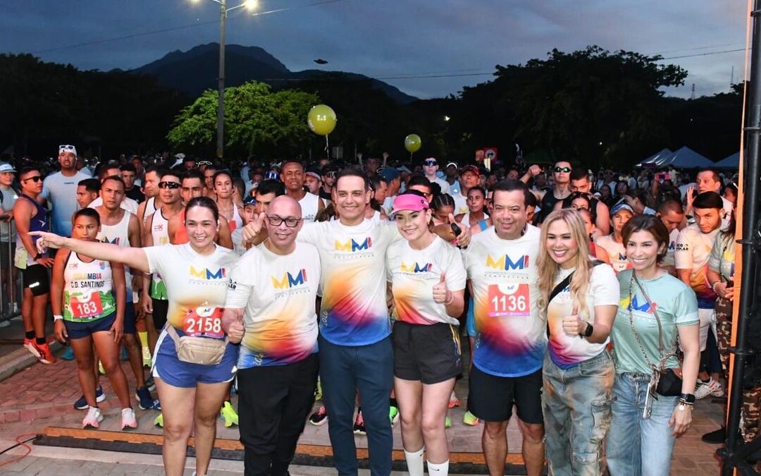 Más de 2.300 atletas convirtieron la tercera edición de la Media Maratón de la Independencia en un imponente festival deportivo en Valledupar