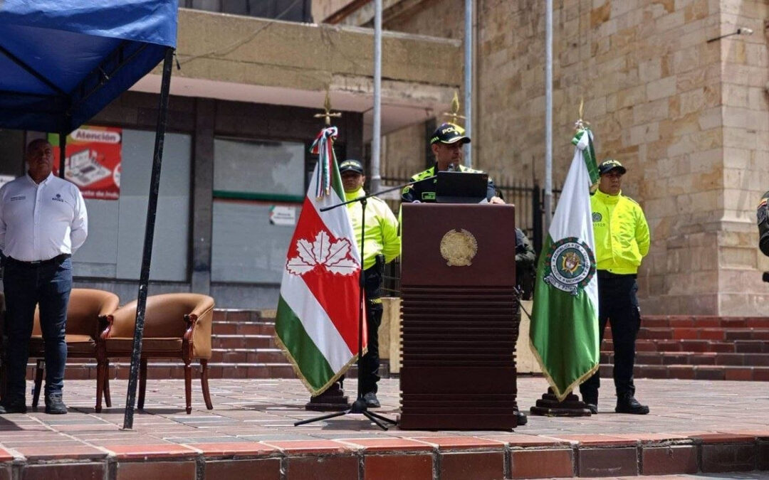 Comandante de Policía presenta balance de resultados en la provincia de Tundama