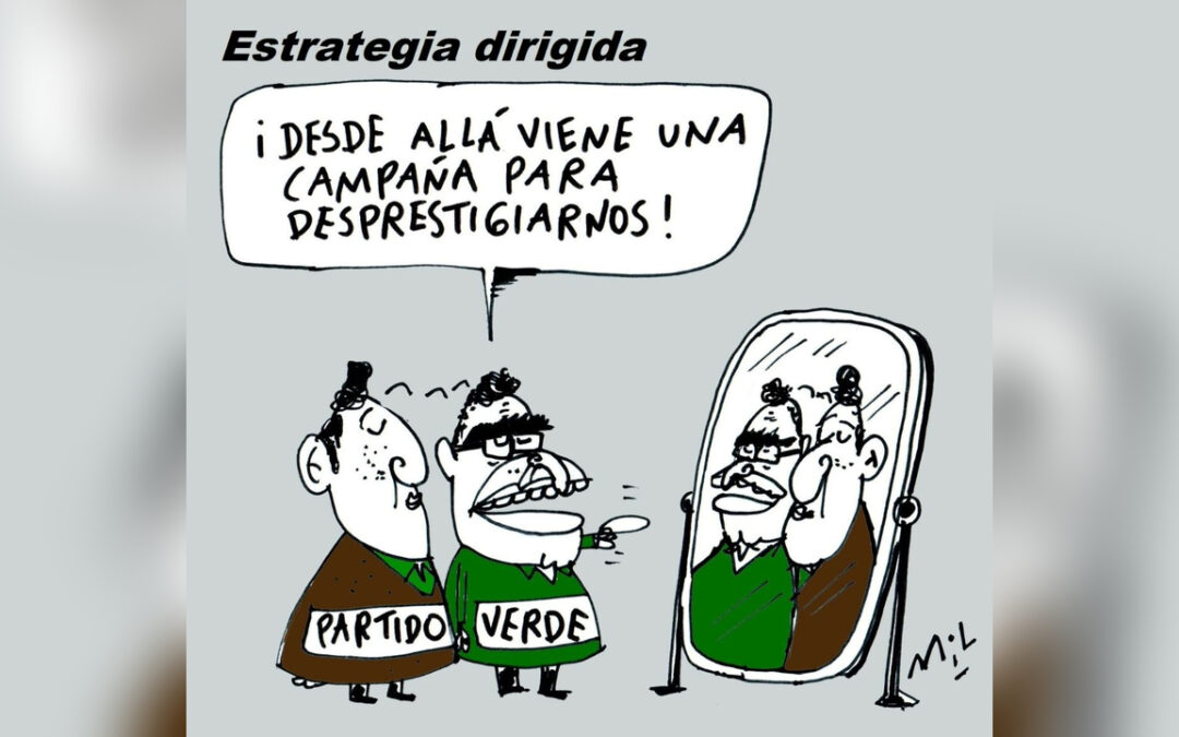 Estrategia dirigida – Caricatura 7 días | de @MilCaricaturas