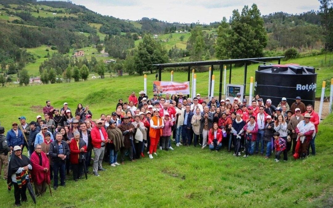 Millonaria inversión en Paipa para mejorar la calidad y continuidad de agua potable y el saneamiento básico