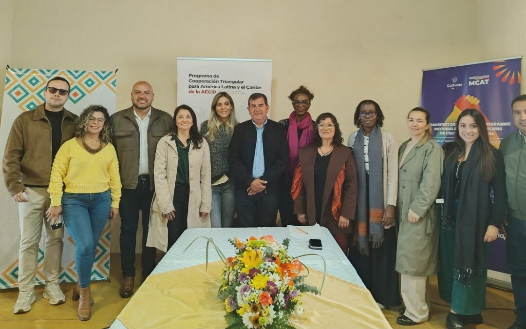 Delegación de Senegal visitó Tunja para conocer la Escuela Taller de Boyacá y fortalecer la cooperación cultural