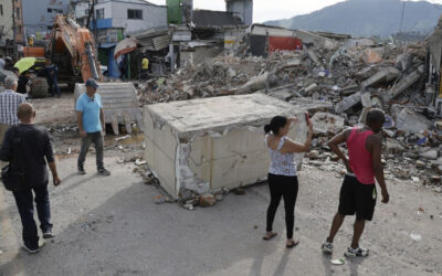 Colombia sube a 285 la cifra de muertos y mantiene en 379 los desaparecidos por terremoto