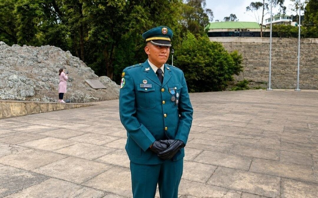 Subteniente boyacense herido en combate recibió la Medalla al Valor