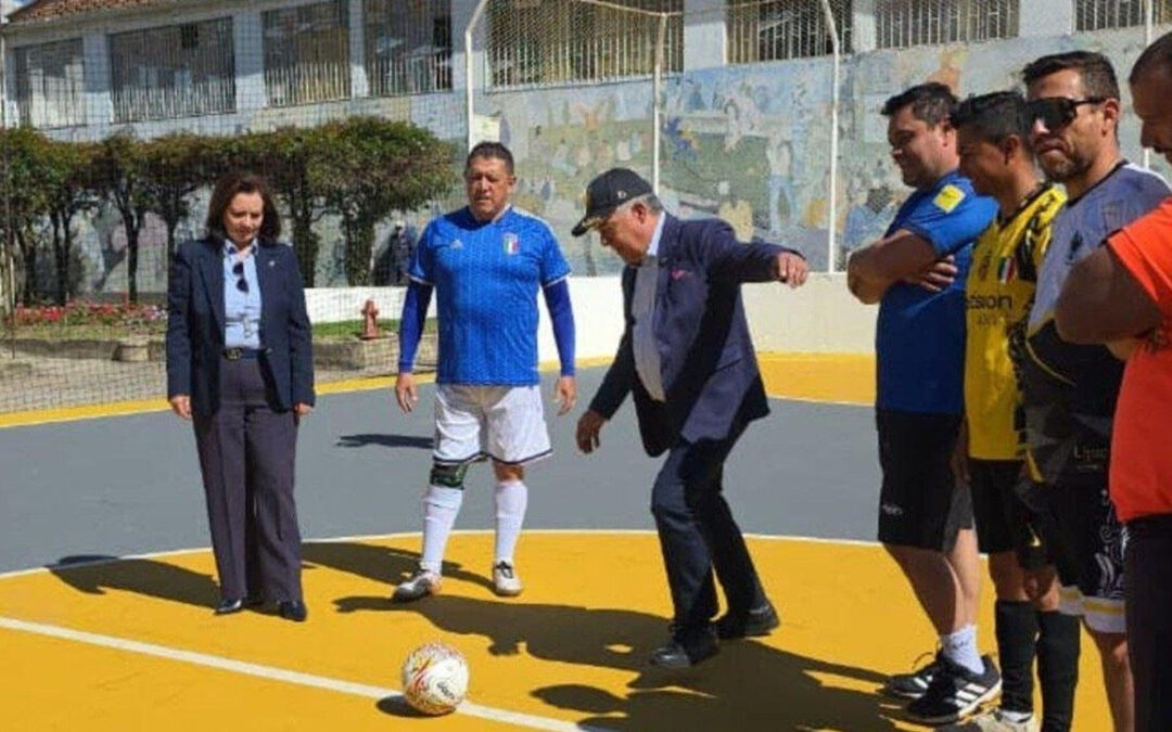 Entregan mejoras de escenarios deportivos en UPTC de Duitama y anuncian nueva inversión