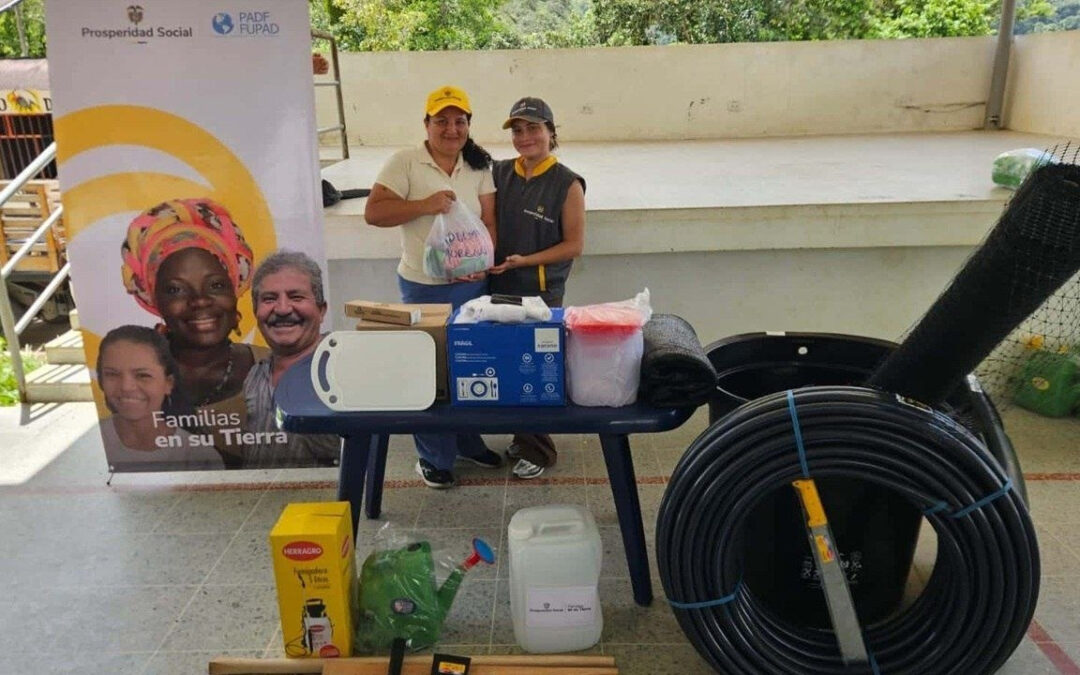 ‘Familias en su tierra’, iniciativa de Prosperidad Social para fortalecer proyectos de víctimas del desplazamiento