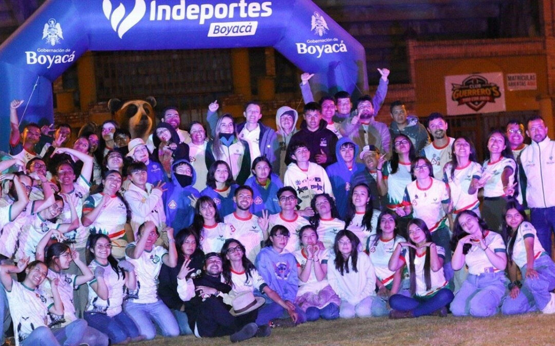 Un grupo de 70 jóvenes participó en el Campamento Departamental ‘Expedición Tundama’
