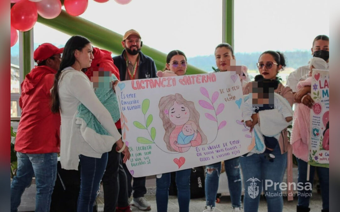 En Paipa le apuestan a la lactancia materna por el bienestar de la infancia