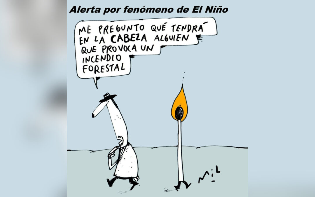 Alerta por fenómeno de EL Niño – Caricatura 7 días | de @MilCaricaturas