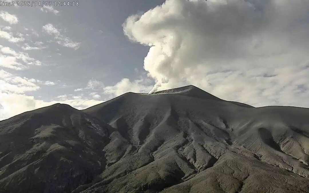 Servicio Geológico Colombiano advierte de incremento de actividad sísmica de volcán Puracé