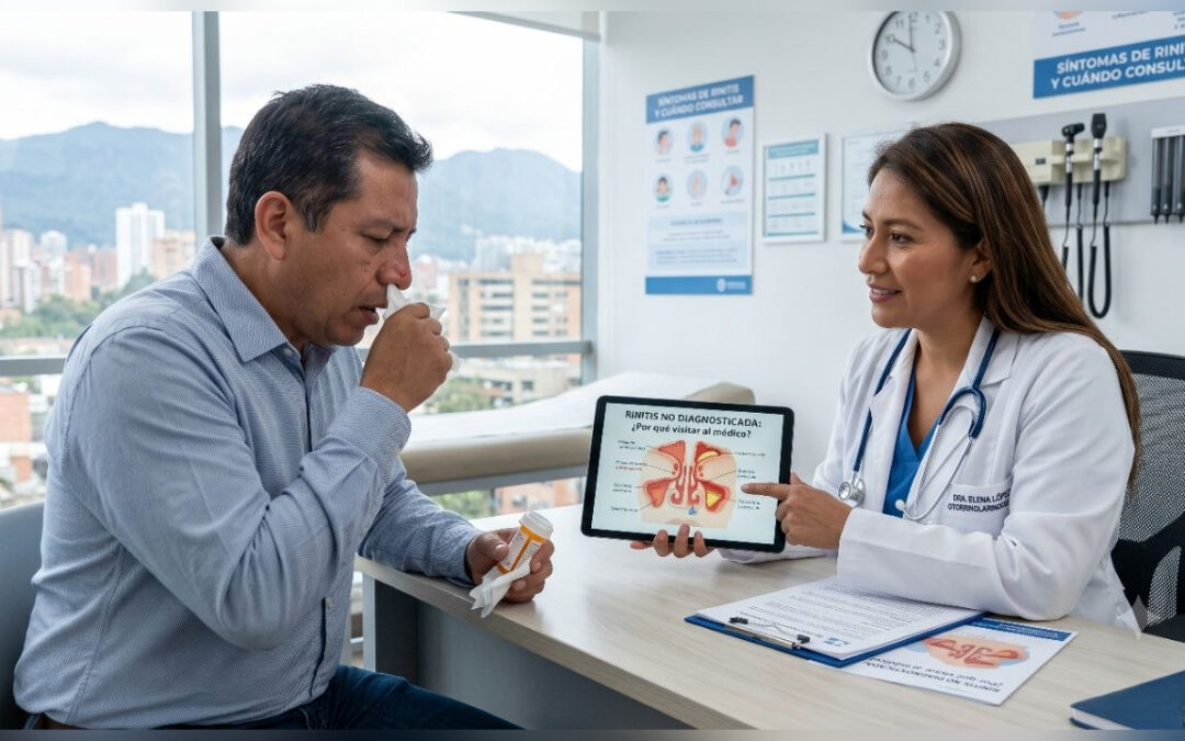 La mayoría de los colombianos con síntomas de rinitis no cuenta con un diagnóstico médico formal