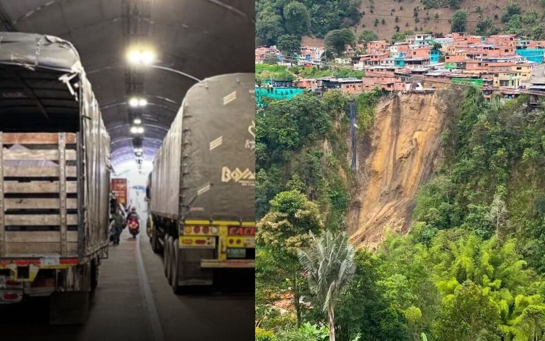 El cierre de La Línea empiezan a sentirlo los transportadores de Risaralda