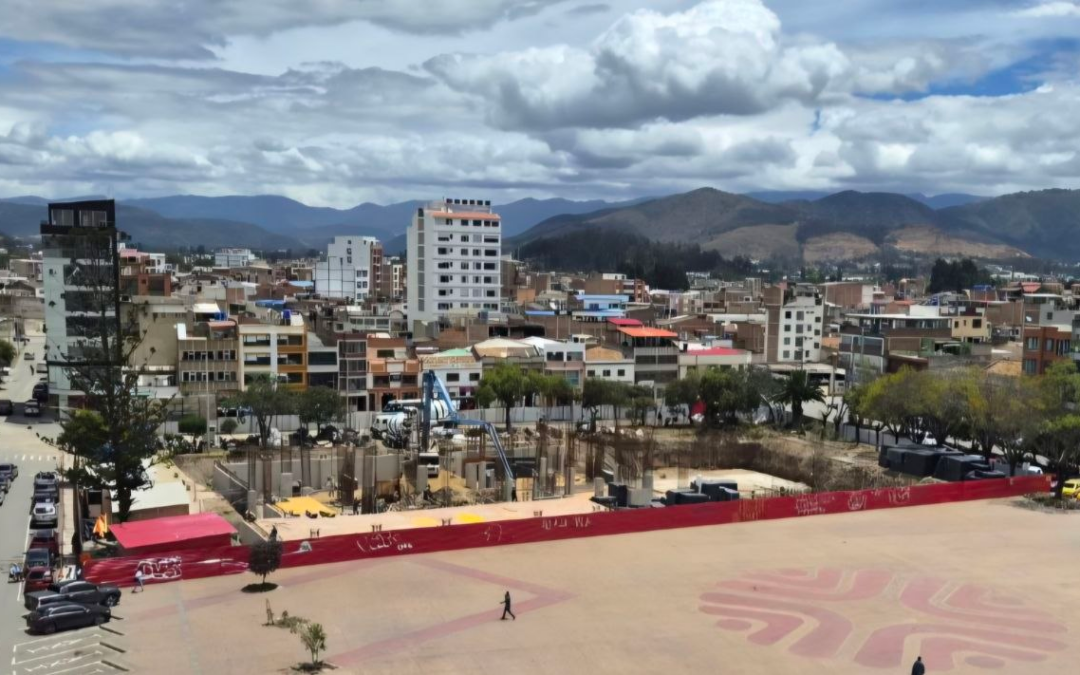 Así avanza la construcción del nuevo Centro Administrativo de Sogamoso #Tolditos7Días
